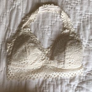 A size small white bralette.